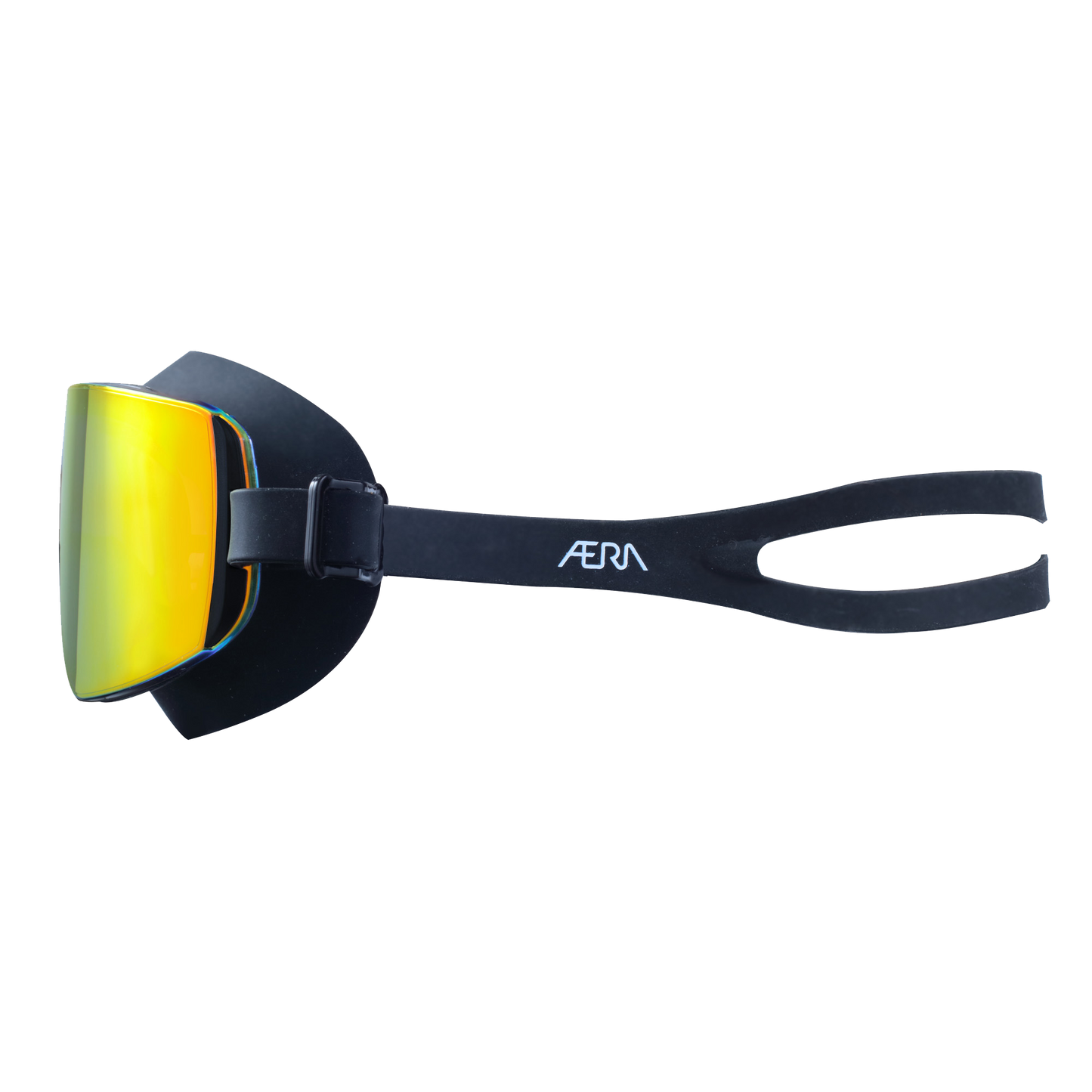 Fire Swimming Goggles Side Right