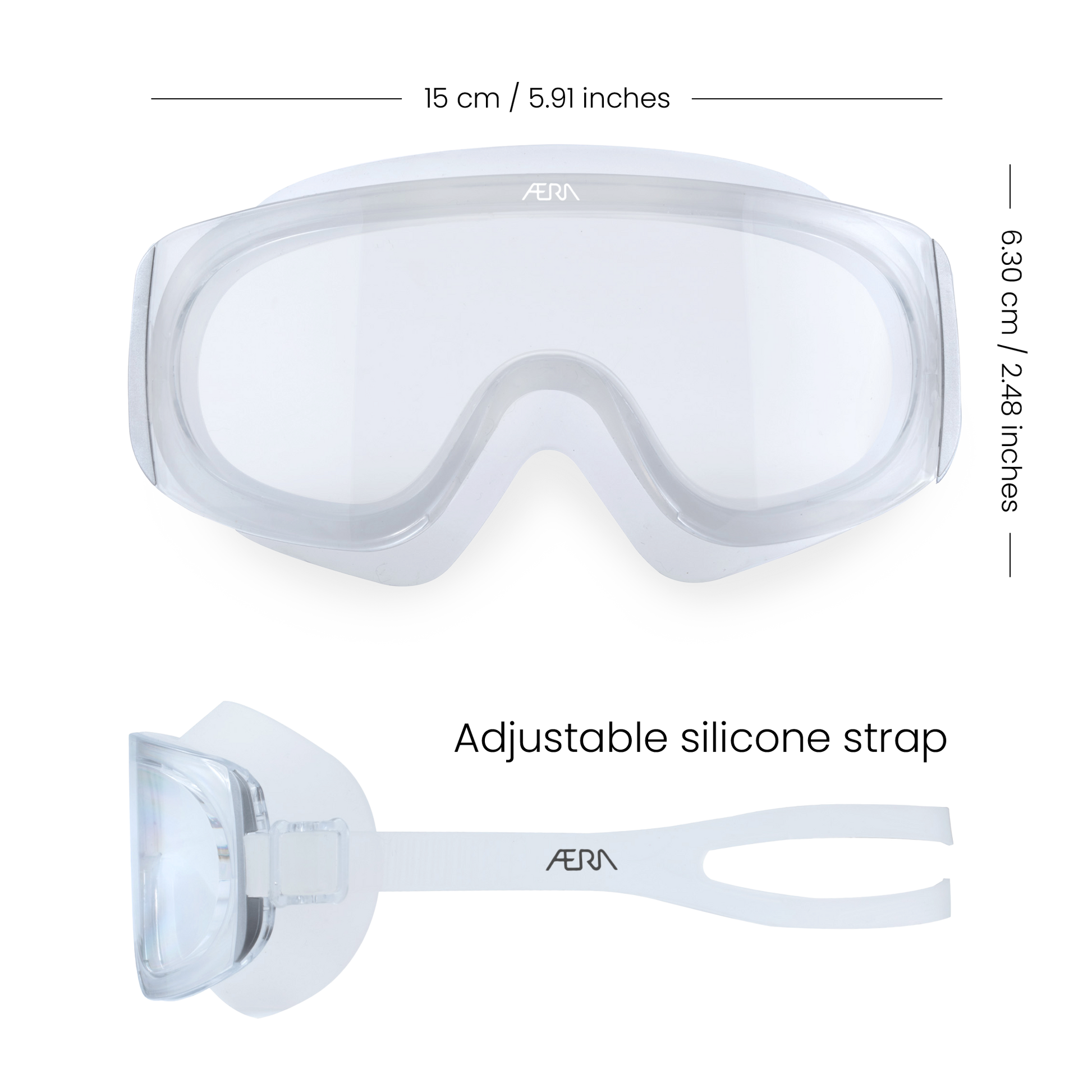 protective goggles for sports Clear Watersport Eyewear